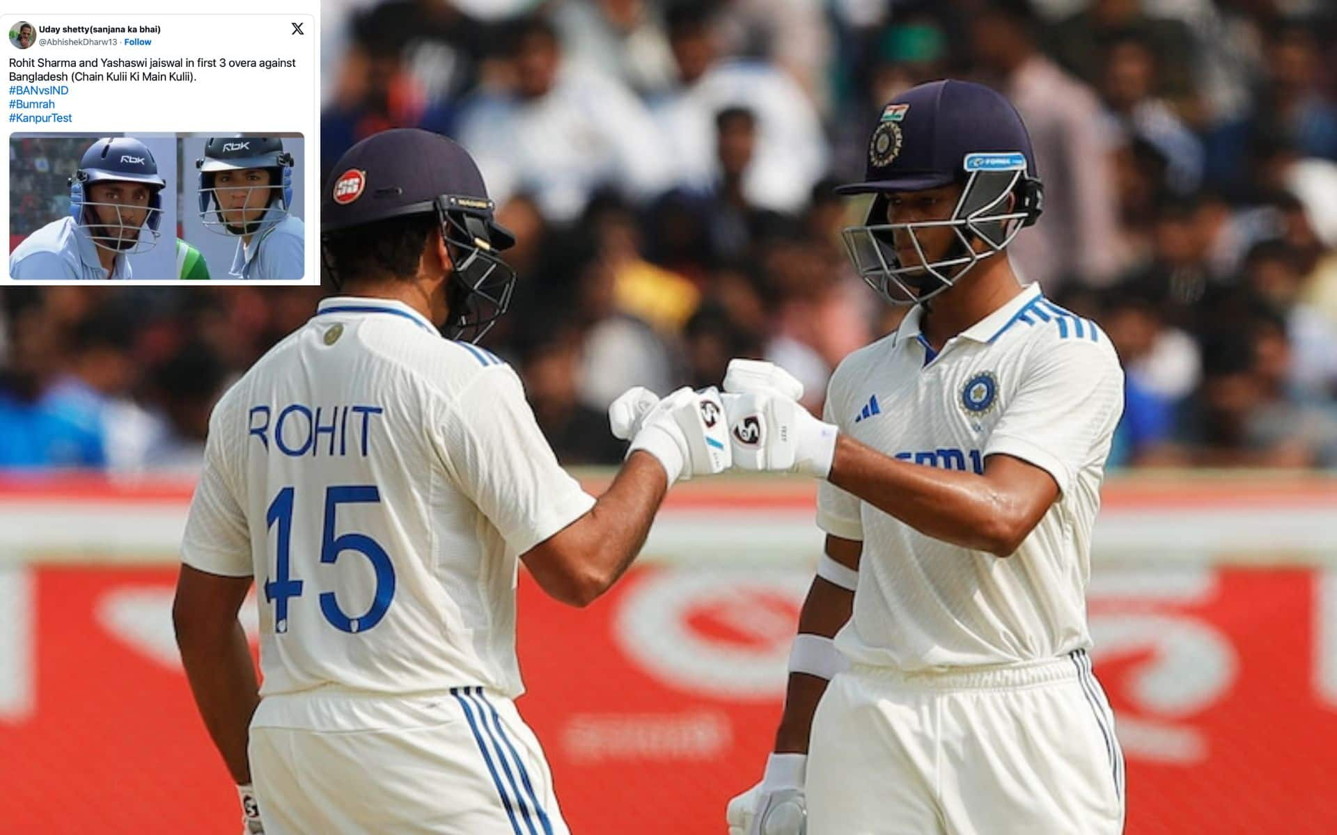 'Test Cricket On Steroids' - Internet Goes Berserk After Rohit-Jaiswal's Record Breaking Partnership